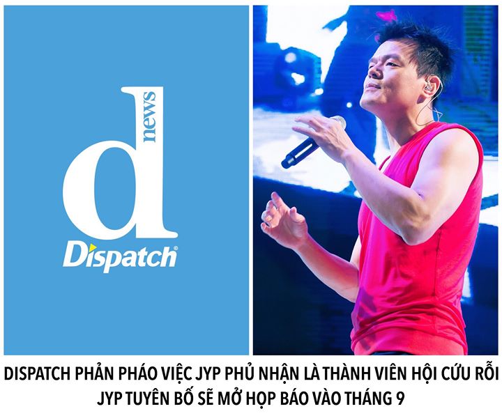 Dispatch lên tiếng, “Tòa báo không có quyền đánh giá nội dung bài giảng đạo của J.Y.Park. Chúng tôi thậm chí còn không thể tìm hiểu những điều ông ấy nói là đúng hay không. Đó là vấn đề mà chỉ những người cùng đạo với ông ấy có thể làm được. Lý do Dispatc