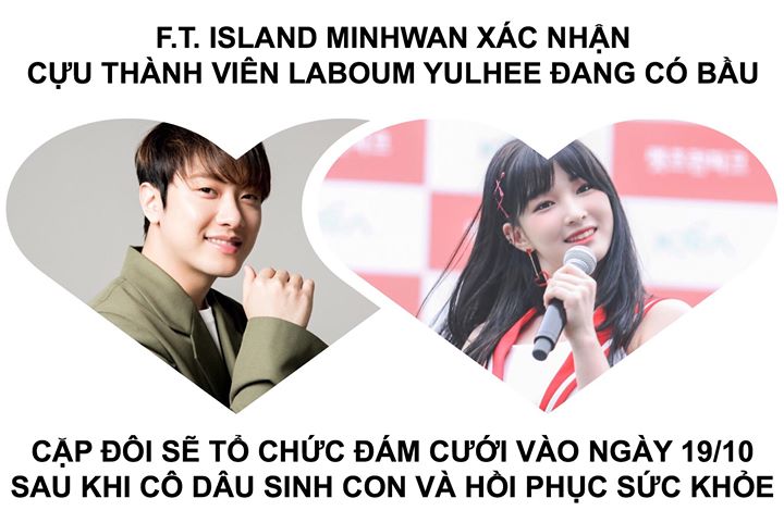 Minhwan đã viết một lá thư đăng trên fancafe vì muốn các fan là những người đầu tiên biết tin này: 