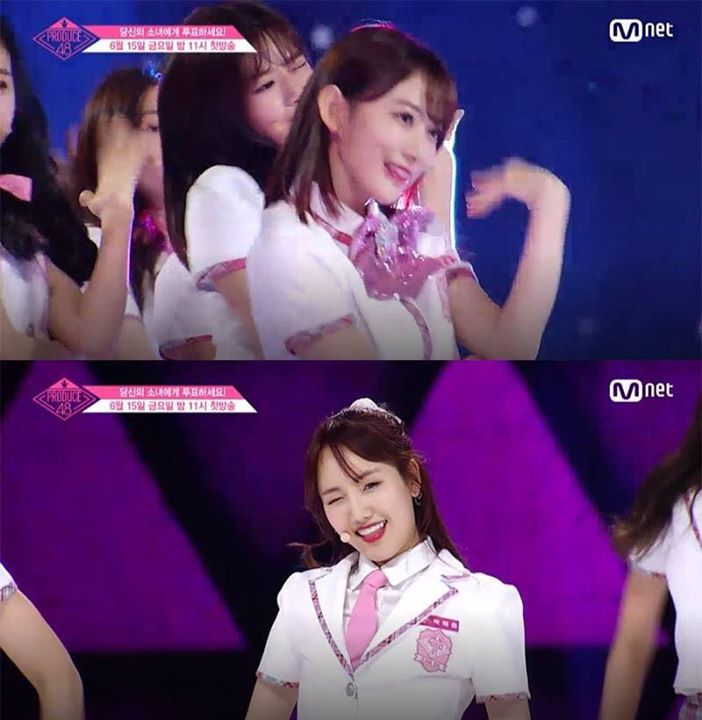 Tổng hợp các pha nháy mắt của Produce48 ㅋㅋㅋㅋㅋ