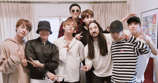 BTS tiếp tục hợp tác cùng Steve Aoki trong album mới