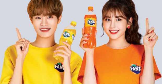 Loạt ảnh đáng yêu của đôi bạn thân Jeon Somi và Lee Daehwi khi cùng quay quảng cáo Fanta