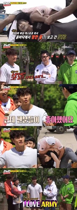 [Naver] "Running Man" Kim Jong Kook nhớ lại đợt BTS tham gia với tư cách khách mời "Tại sao tôi lại làm thế nhỉ?"