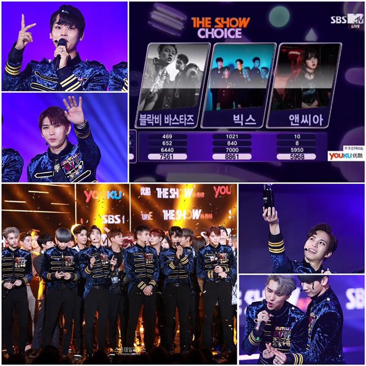 VIXX đã giành chiến thắng trên The Show tuần này trước Block B BASTARZ và nữ ca sĩ solo NC.A