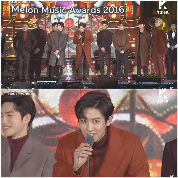 #MMA2016 Kakao Hot Star (100% Kakaotalk Votes): EXO