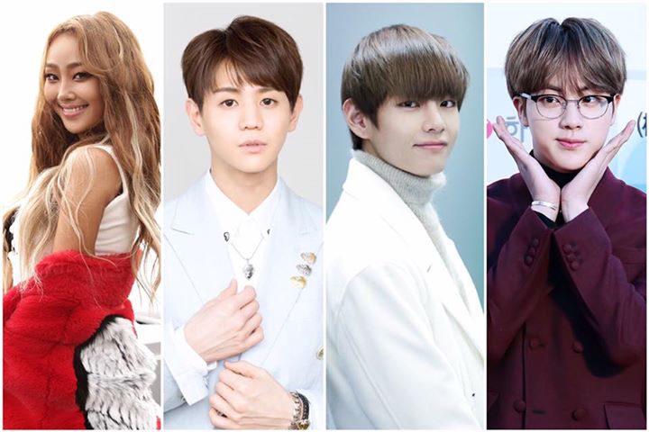 SISTAR Hyorin, BEAST Yoseob, BTS V và Jin xác nhận hát OST cho drama "Hwarang" của đài KBS.