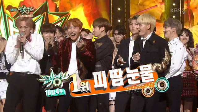 "Music Bank" phản hồi những khiếu nại về chiến thắng của BTS