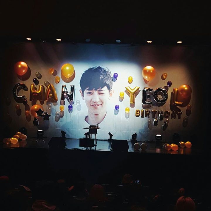 [PICS] 161124 CHANYEOL Birthday Party 