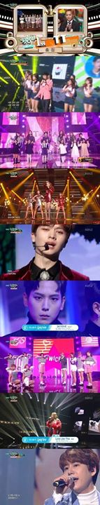 Bài báo: 'Music Bank' Twice đánh bại EXO ChenBaekXi để giành #1... một loạt idol trở lại