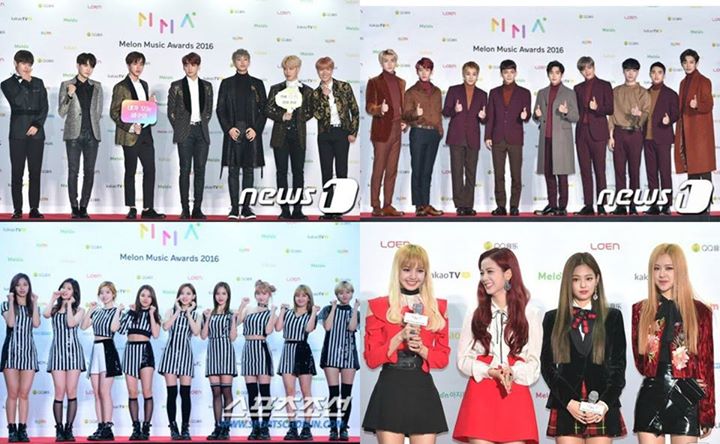 Bài báo: '2016 MMA' SM, JYP, và YG duy trì lòng kiêu hãnh... BTS bật lên