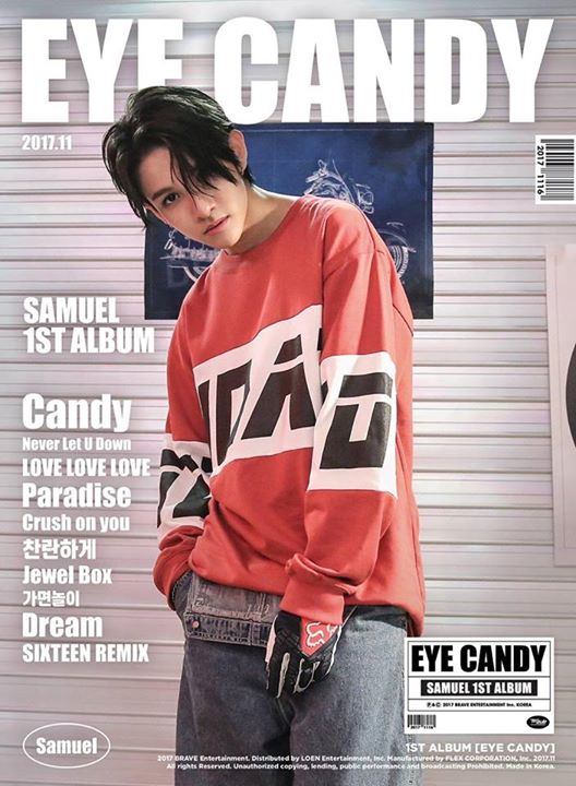 Bộ ảnh concept của Samuel cho full album “EYE CANDY” phát hành ngày 16/11