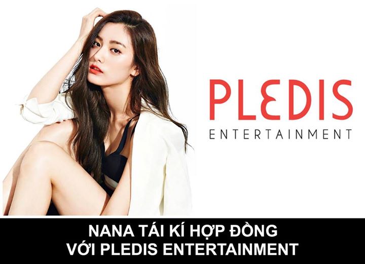 Pledis tiết lộ Nana đã gia hạn bản hợp đồng kí từ năm 2009, họ sẽ hỗ trợ hoạt động quảng bá của cô với tư cách diễn viên và trên nhiều lĩnh vực khác. Tuy nhiên công ty chưa cập nhật tình hình của Lizzy và Raina, hai người debut cùng thời điểm với Nana.