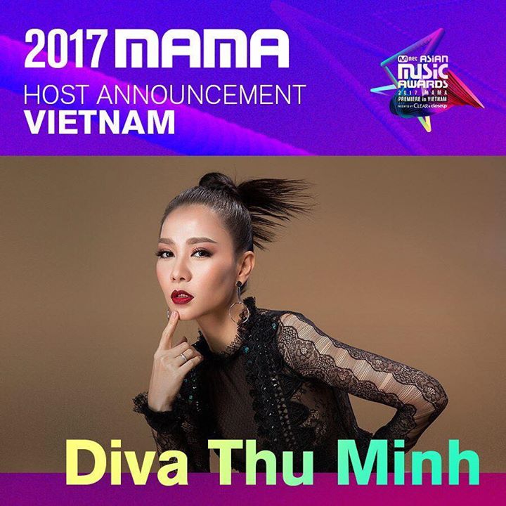 Mnet th&ocirc;ng b&aacute;o Thu Minh sẽ l&agrave; Host MAMA Việt Nam diễn ra v&agrave;o ng&agrave;y 25/11 tới đ&acirc;y.