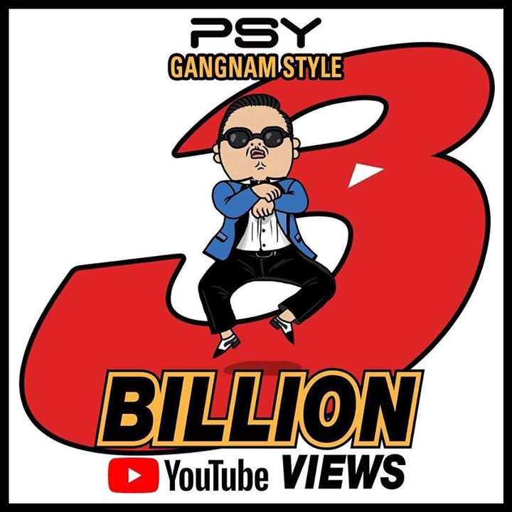 &ldquo;Gangnam Style&rdquo; của PSY l&agrave; MV H&agrave;n Quốc đầu ti&ecirc;n c&aacute;n mốc 3 tỷ lượt xem tr&ecirc;n Youtube 