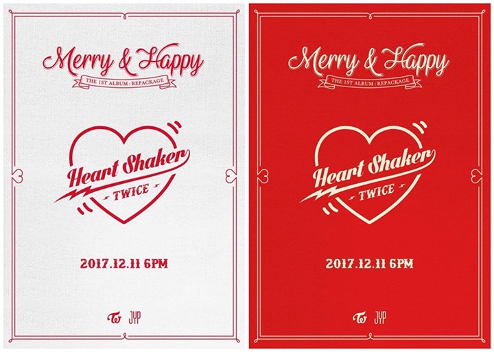 TWICE thông báo comeback với repackage album Giáng sinh “Heart Shaker” vào ngày 11/12