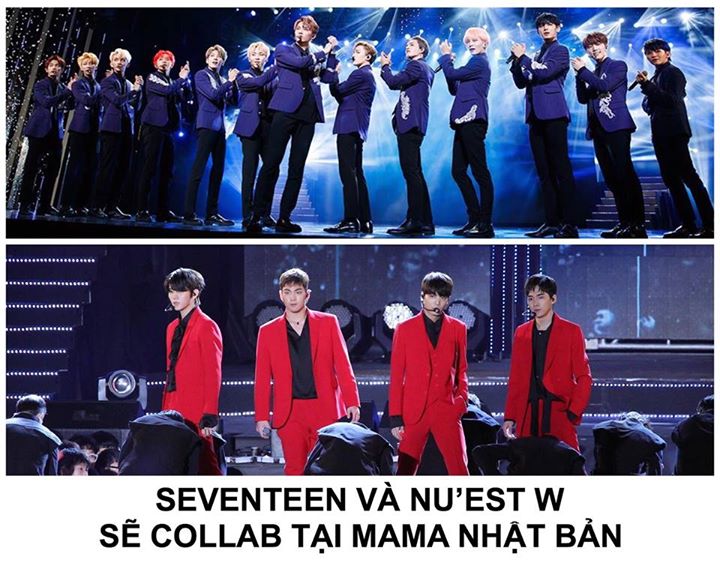 C&aacute;c ch&agrave;ng trai nh&agrave; Pledis đ&atilde; chuẩn bị cho một s&acirc;n khấu đặc biệt cho MAMA Nhật Bản.
