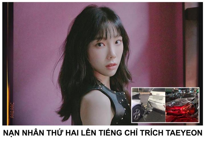 Một người nhận l&agrave; nạn nh&acirc;n trong vụ tai nạn xe tố Taeyeon nhận được đ&atilde;i ngộ đặc biệt v&igrave; l&agrave; người nổi tiếng. Tuy nhi&ecirc;n, một t&agrave;i xế xe tải đ&atilde; l&ecirc;n tiếng b&ecirc;nh vực Taeyeon.
