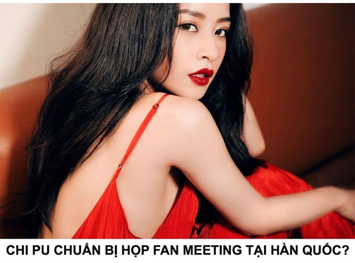 Theo th&ocirc;ng tin được chia sẻ, Chi Pu sẽ tổ chức buổi fanmeeting đầu ti&ecirc;n tại xứ sở kim chi v&agrave;o ng&agrave;y 9/12, địa điểm l&agrave; trụ sở RBW Entertainment ở Dongdaemun. Được biết việc đăng k&iacute; v&eacute; v&agrave;o cửa ho&agrave;n to&agrave;n miễn ph&iacute;.