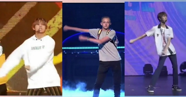 Sao Hàn mê mẩn điệu nhảy 'Backpack Kid Dance' 