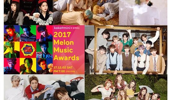 Melon Music Awards 2017 có sự xác nhận tham gia trình diễn của dàn nghệ sĩ đình đám