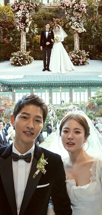 Bài báo: [Chính thức] Song Joong Ki ♥ Song Hye Gyo lần đầu khoe những bức ảnh về hôn lễ