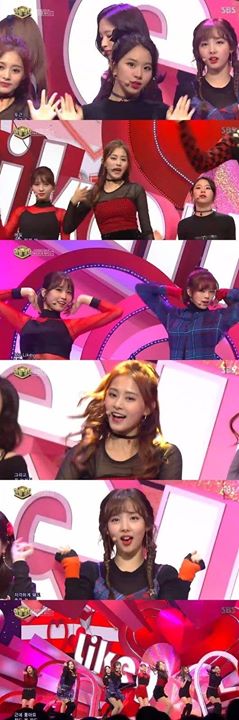 Bài báo: 'Inkigayo' Twice, nét thu hút bạn không thể chối từ mà chỉ 'Likey'... các fan ông chú 'đồng thanh cổ vũ'