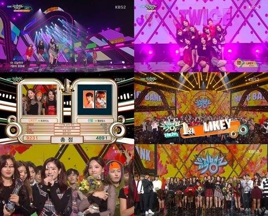 Bài báo: 'Music Bank' Twice đoạt chiếc cúp thứ ba với 'Likey', "Chúng em sẽ luôn giữ sự khiêm tốn" 