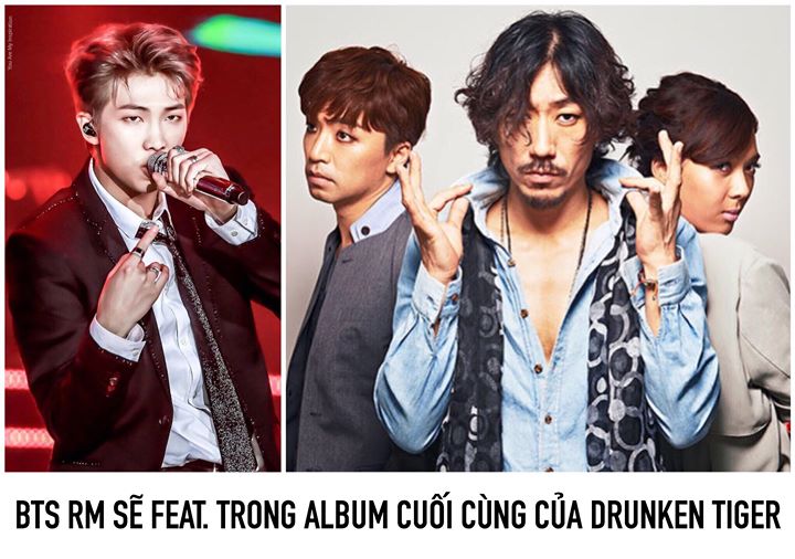 Tiger JK đã ngỏ lời mời với trưởng nhóm BTS. RM bày tỏ sự kính trọng với tiền bối, tự thu âm và viết lời rap cho bài hát dù lịch trình bận rộn với world tour. 