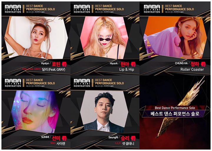 Đề cử #BestDancePerformanceSolo MAMA 2018: