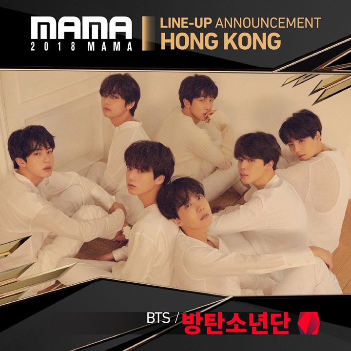 MAMA 2018 công bố dàn line-up đầu tiên: 