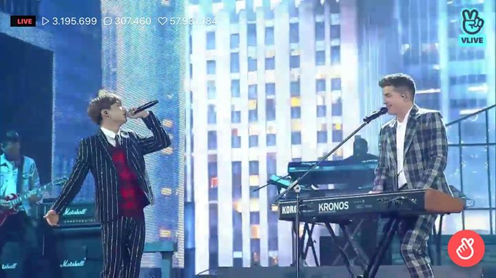BTS Jungkook và Charlie Puth song ca “We Don’t Talk Anymore” trên sân khấu Lễ trao giải #MGA2018