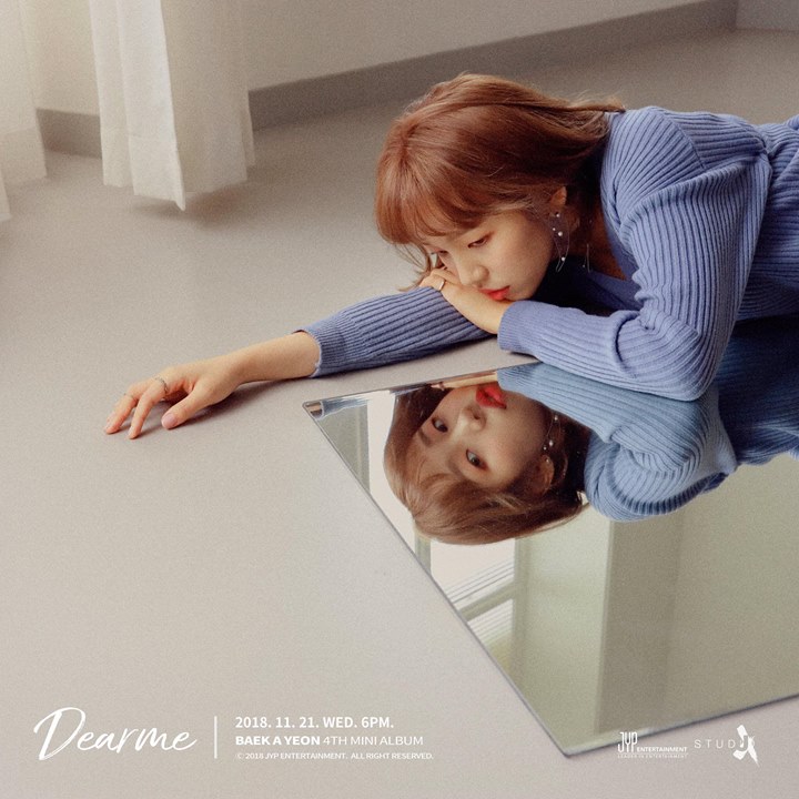Sau 1 năm rưỡi ở ẩn, JYP sẽ cho Baek A Yeon gặp lại fan qua mini album ”Dear Me” phát hành ngày 21/11