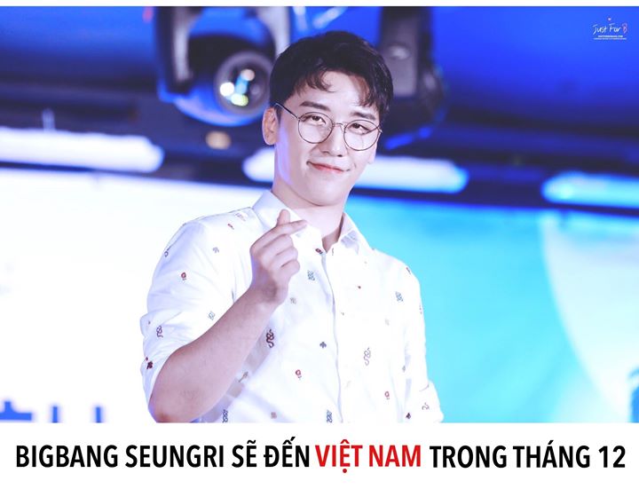 Maknae Big Bang sẽ gặp gỡ và giao lưu cùng các fan Việt Nam qua chương trình “Ăn Ramen cùng Seungri” tại cửa hàng Aori Ramen chi nhánh TP. Hồ Chí Minh