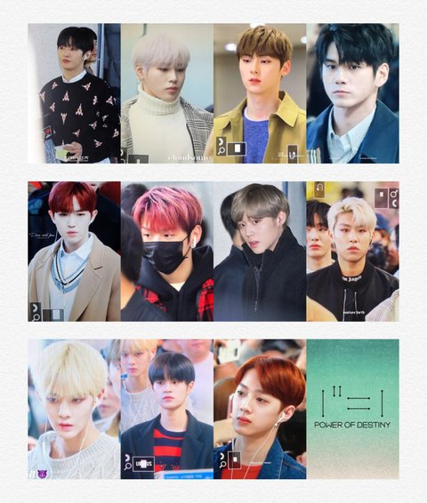 [Pann] Wanna One với màu tóc mới nhuộm ngày hôm nay