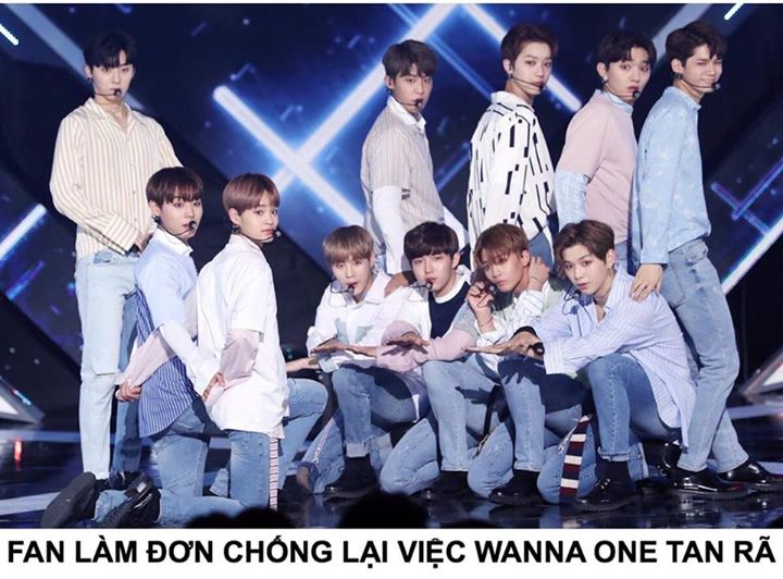 D&ugrave; c&aacute;c fan đều biết r&otilde; kết cục của WANNA ONE l&agrave; disband v&agrave;o cuối năm sau, nhưng họ đang cố gắng thay đổi n&oacute;. Gần đ&acirc;y, c&aacute;c Wannable đ&atilde; lập một đơn kiến nghị online chống lại việc tan r&atilde; của nh&oacute;m với mục ti&ecirc;u nhận được tổng cộng 250,000 chữ k&iacute;. Cho tới thời