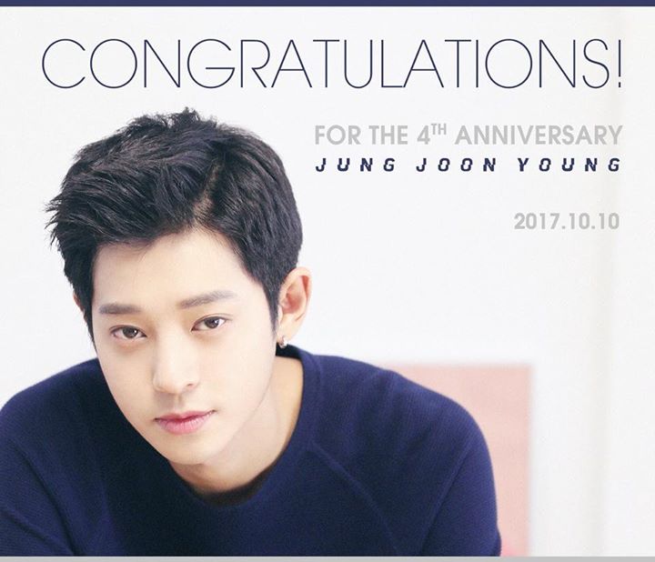 Ch&uacute;c mừng kỉ niệm 4 năm debut của Jung Joon Young (10/10/2013) #JJY_4th_Anniversary