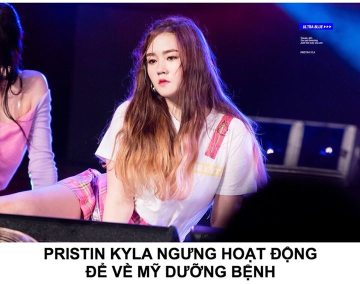 Sau khi PRISTIN Kyla gặp loạt chỉ trích về vấn đề cân nặng, ngày 12/10 Pledis Entertainment thông báo: