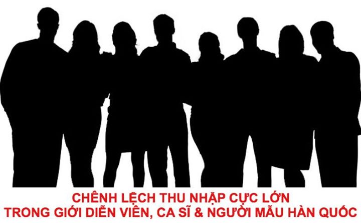 Theo b&aacute;o c&aacute;o mới đ&acirc;y của Tổng cục Thuế quốc gia H&agrave;n Quốc, năm ngo&aacute;i c&oacute; 15,870 diễn vi&ecirc;n đ&oacute;ng thuế. Thu nhập trước thuế trung b&igrave;nh của họ l&agrave; 42 triệu won (848 triệu VND). Tuy nhi&ecirc;n, xem x&eacute;t chi tiết dữ liệu cho thấy khoảng c&aacute;ch thu nhập giữa c&aacute;c diễn vi&ecirc;n 