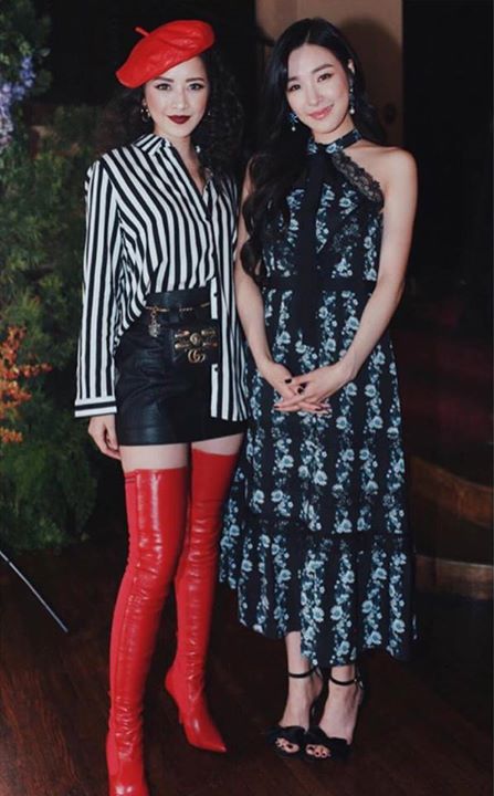 Chi Pu và Tiffany đọ sắc tại sự kiện ra mắt Bộ sưu tập HM x ERDEM tại Los Angeles, Mỹ