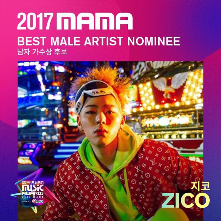 Đề cử #2017MAMA Best Male Artist: