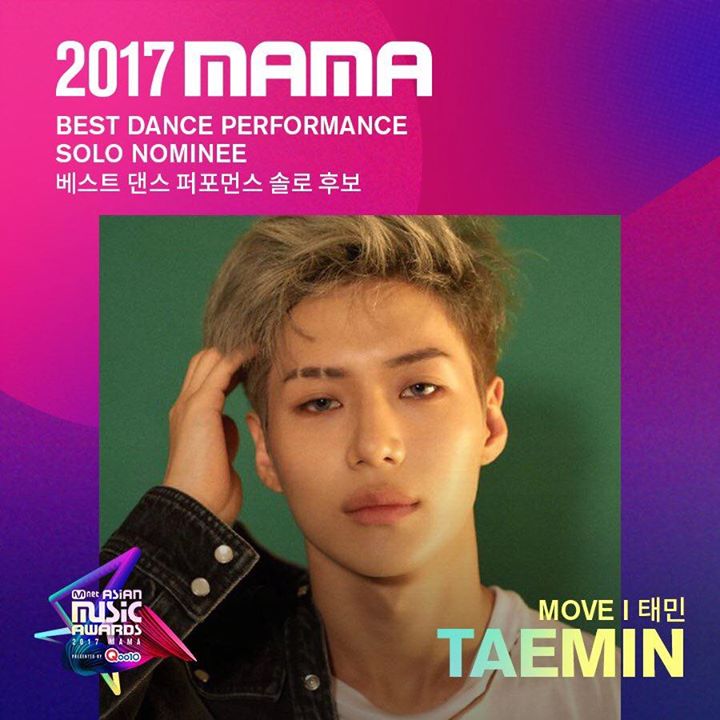 Đề cử #2017MAMA Best Dance Performance Solo