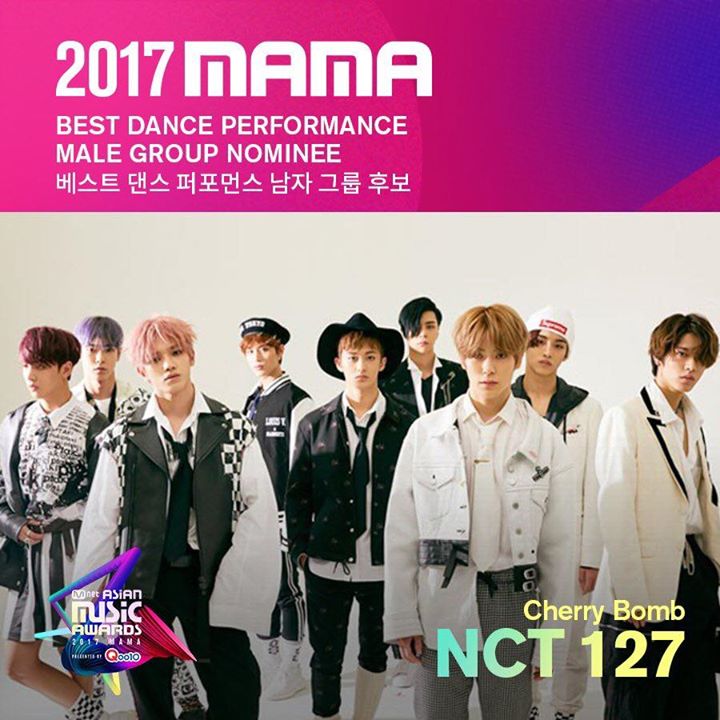 Đề cử #2017MAMA Nhóm nam trình diễn vũ đạo xuất sắc nhất