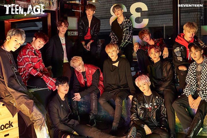 SEVENTEEN chuẩn bị đổ bộ c&aacute;c s&acirc;n khấu &acirc;m nhạc với full album &ldquo;TEEN, AGE&rdquo; ph&aacute;t h&agrave;nh ng&agrave;y 6/11. Trước đ&oacute; nh&oacute;m đ&atilde; tung một loạt MV để l&agrave;m n&oacute;ng dự &aacute;n &ldquo;SEVENTEEN 2017&rdquo;