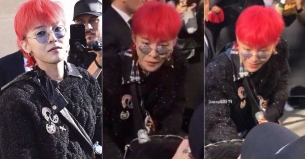 Khí chất lạnh lùng của G-Dragon biến mất khi gặp đồng hương nổi tiếng nơi trời Tây