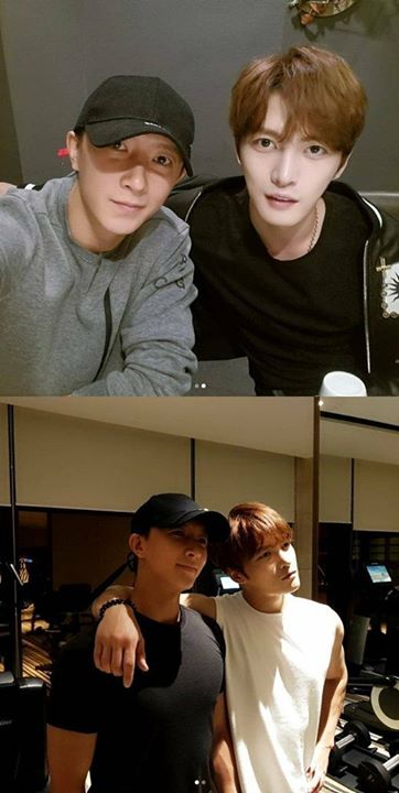 B&agrave;i b&aacute;o: "Gặp lại sau 10 năm" Bức ảnh minh chứng cuộc gặp gỡ của Kim Jaejoong v&agrave; th&agrave;nh vi&ecirc;n cũ của SuJu Hangeng 