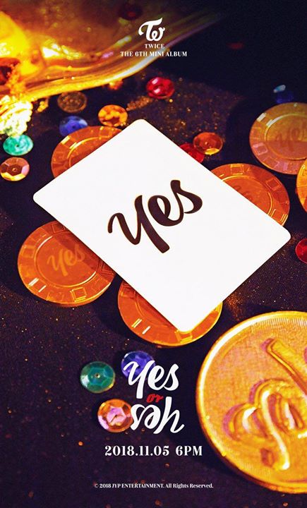 Kỉ niệm 3 năm debut, TWICE công bố tung mini album thứ 6 “YES or YES” vào ngày mùng 5 tháng 11 tới