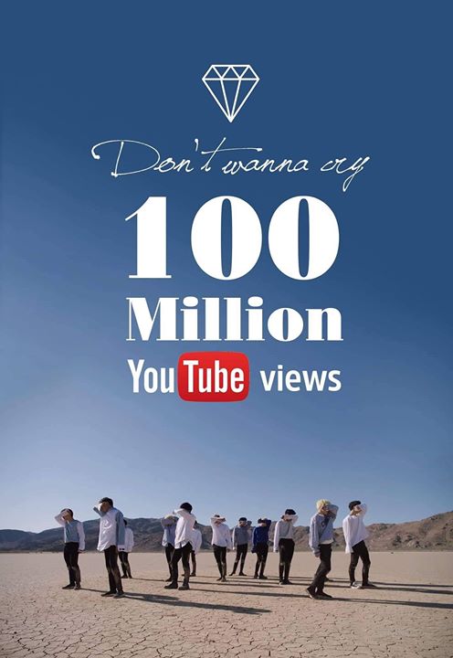 SEVENTEEN đem về cho Pledis MV đầu tiên đạt 100 triệu views sau đúng 17 tháng phát hành “DON’T WANNA CRY” 