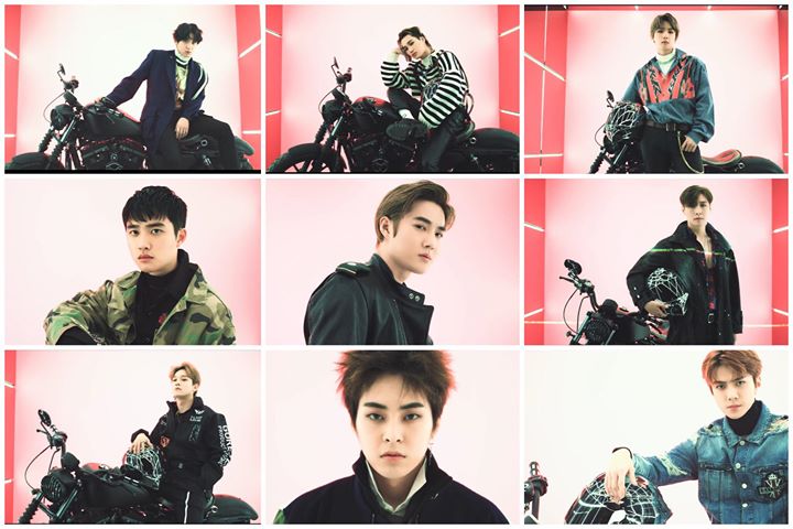 SM tung teaser cho MV “TEMPO” của EXO 