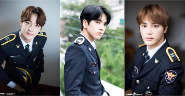 The Boyz hóa thân thành những sĩ quan đẹp trai, đốn tim fan hâm mộ trong loạt ảnh mới của Dispatch 