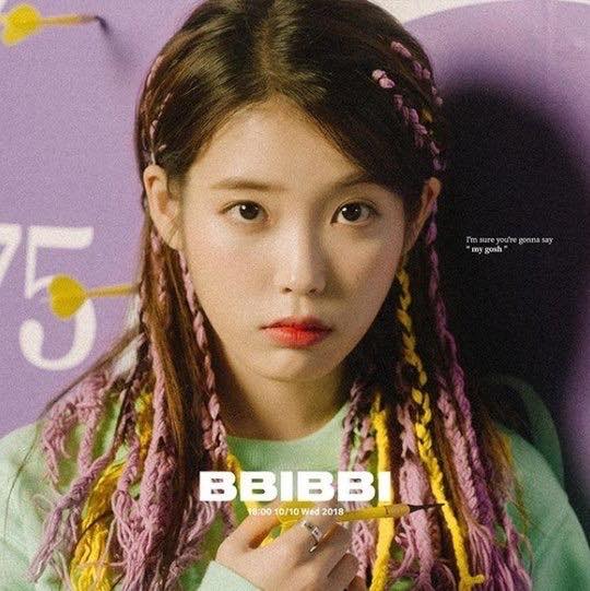 Bài báo: ‘Comeback D-6’ IU tiết lộ teaser cho Bbibbi, tóc reggae đáng yêu