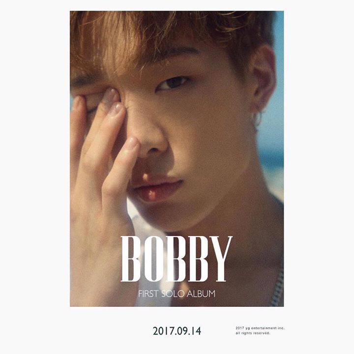 YG thông báo iKON Bobby sẽ phát hành album solo đầu tay vào ngày 14/9